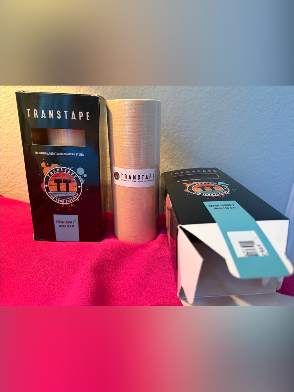 New Premium TransTape in Beige - Home Dining Adhesive Roll 2 Pack extra large